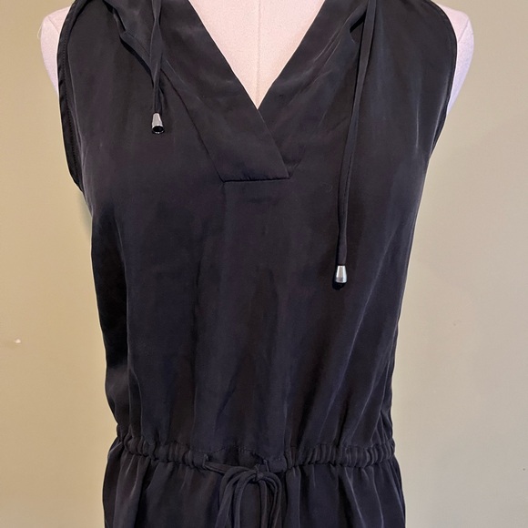 Milly Black Silk Mini‎ Dress - Picture 5 of 6